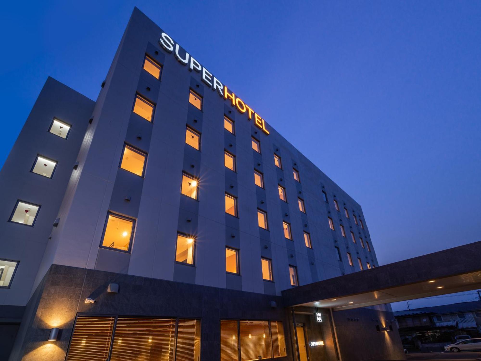 Super Hotel Yahaba Station East Exit Buitenkant foto