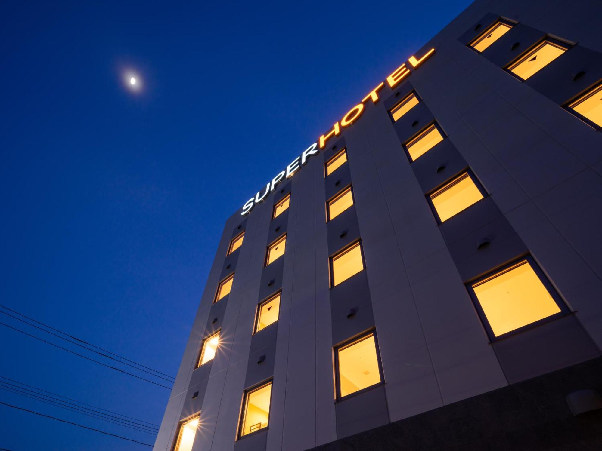 Super Hotel Yahaba Station East Exit Buitenkant foto