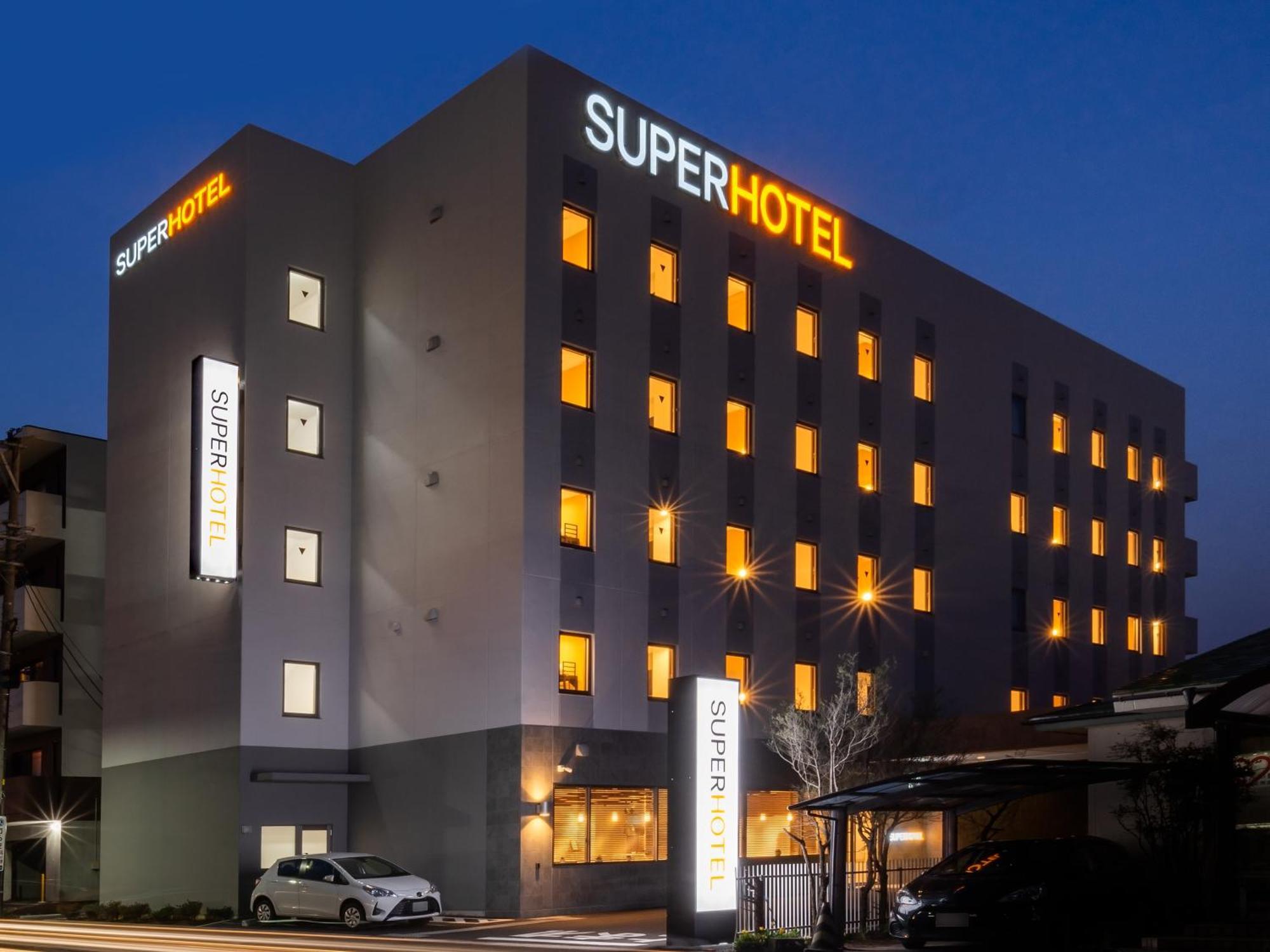 Super Hotel Yahaba Station East Exit Buitenkant foto