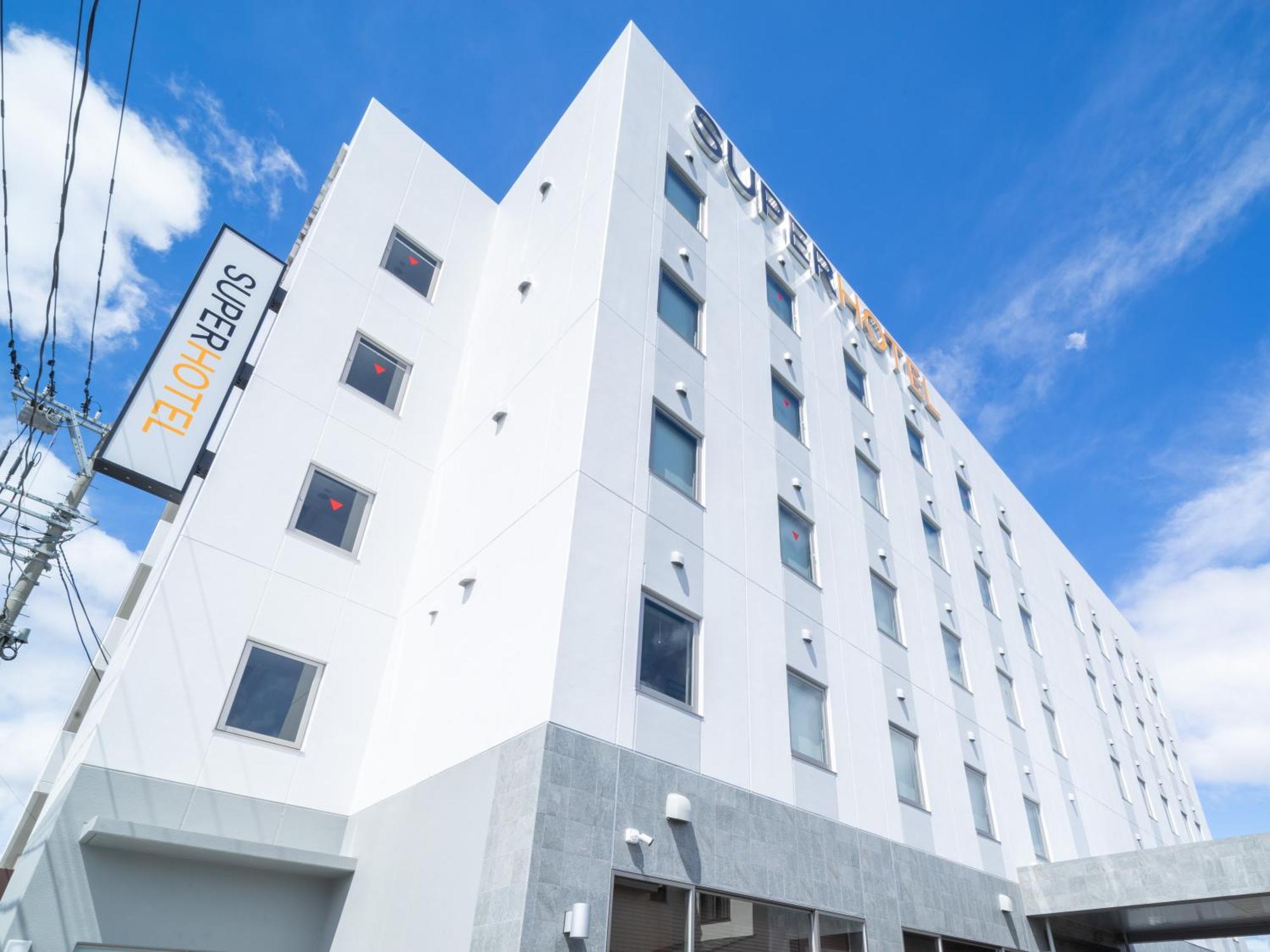 Super Hotel Yahaba Station East Exit Buitenkant foto