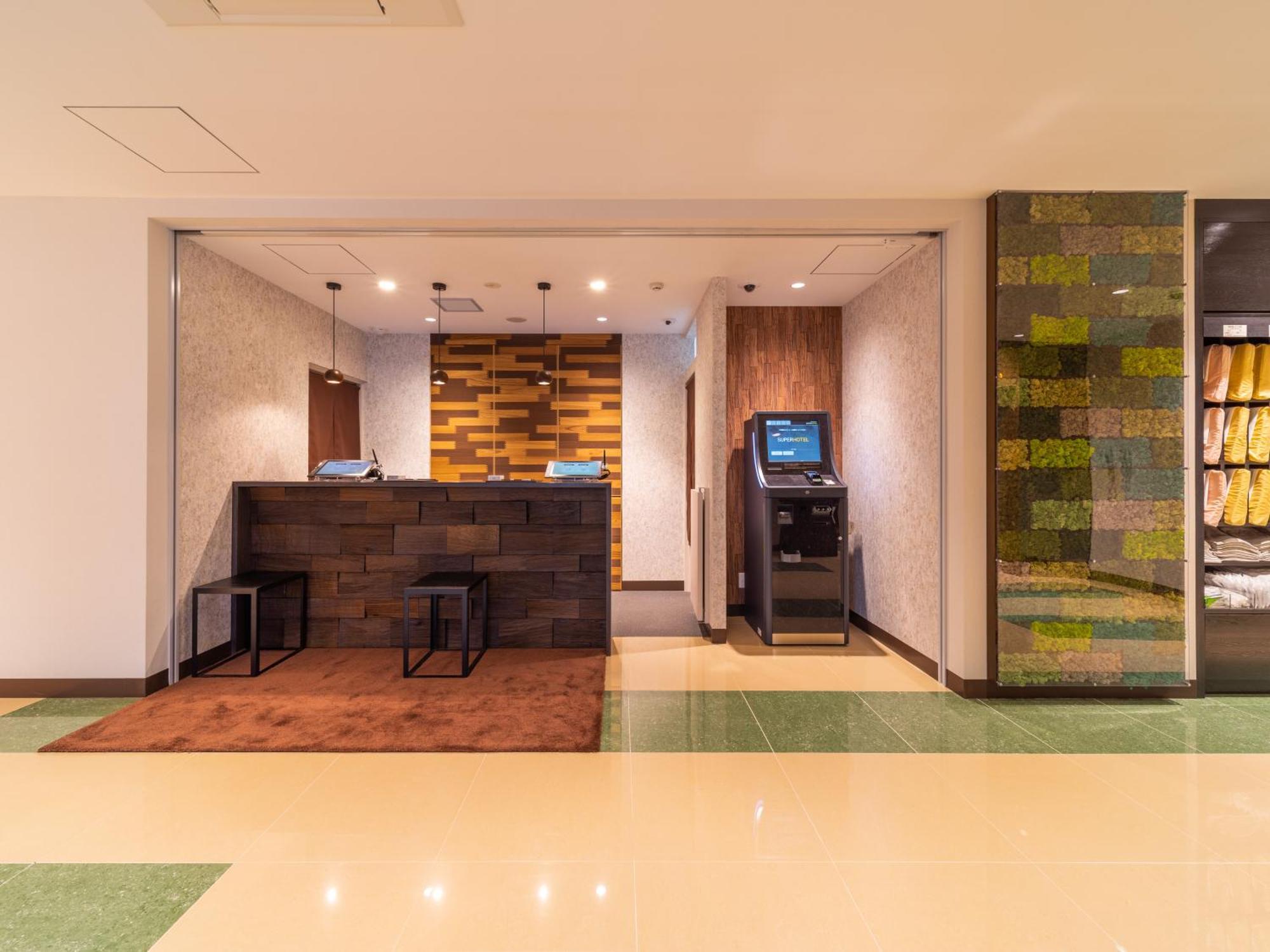 Super Hotel Yahaba Station East Exit Buitenkant foto