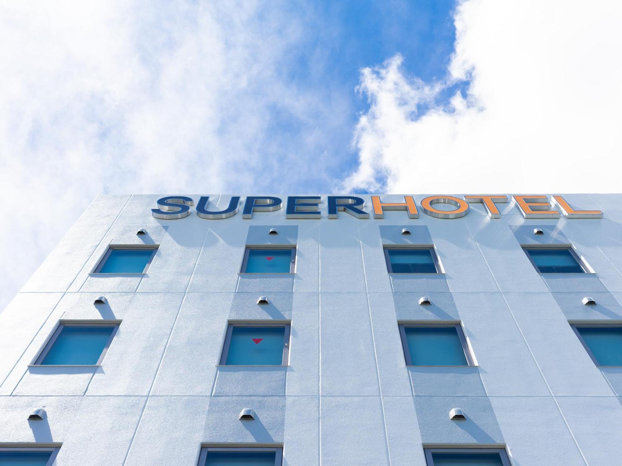 Super Hotel Yahaba Station East Exit Buitenkant foto