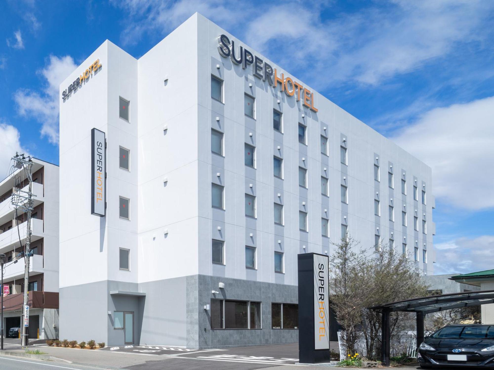 Super Hotel Yahaba Station East Exit Buitenkant foto